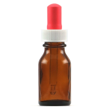 15ml AMBER BOTTLES WITH DROPPERS 10pk