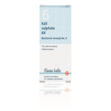 SCHUESSLER SALTS - KALIUM SULPHATE 6X (No.6) 200Tabs Potassium (K) - Kalium
