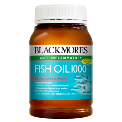 FISH OIL 1000mg 200Caps Fish Oils
