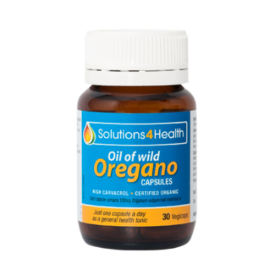OIL OF WILD OREGANO 30Caps Oregano (Origanum vulgare)