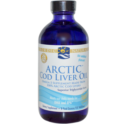 UNFLAVOURED ARCTIC COD LIVER OIL 237ml Fish Oils