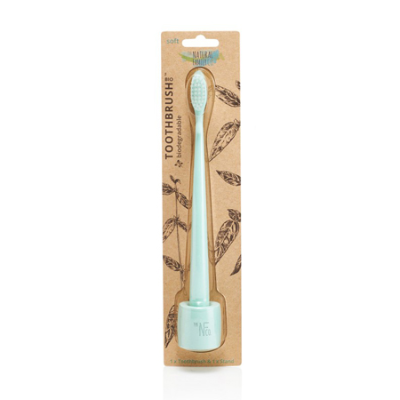 BIO TOOTHBRUSH & STAND RIVERMINT