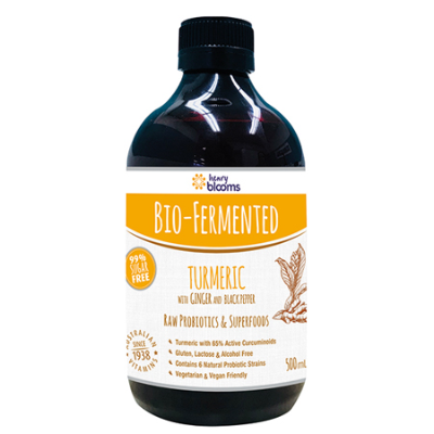BIO FERMENTED TURMERIC WITH GINGER AND BLACK PEPPER 500ml
