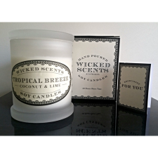 TROPICAL BREEZE CANDLE COCONUT LIME