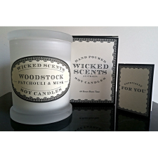 WOODSTOCK CANDLE PATCHOULI MUSK