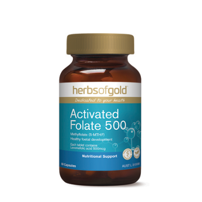 ACTIVATED FOLATE 500 60Caps