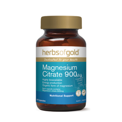 MAGNESIUM CITRATE 900 60Vcaps Magnesium (Mg)