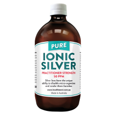 IONIC SILVER PRACTITIONER STRENGTH 50ppm 500ml