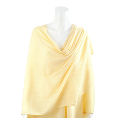 NURSING COVER TEXTURED KNIT YELLOW
