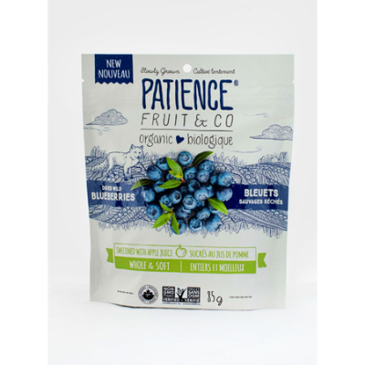 ORGANIC DRIED WHOLE BLUEBERRIES 85g (BX8)