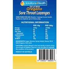 OIL OF WILD OREGANO 12 LOZENGE DROPS CDU 6Pk