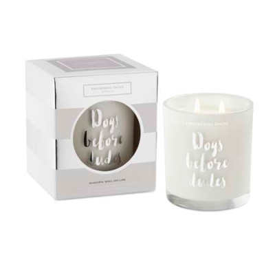 MANDARIN, BASIL AND LIME SOY CANDLE 370g