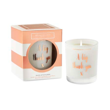 WHITE LOTUS FLOWER SOY CANDLE 180g