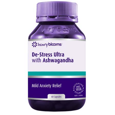 DE-STRESS ULTRA WITH ASHWAGANDHA 60Caps