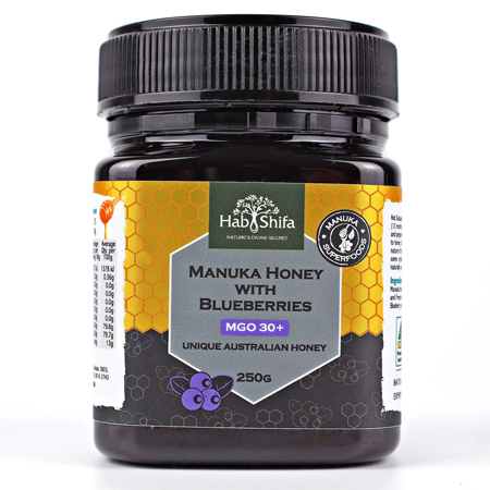 MANUKA HONEY WITH BLUEBERRIES MGO 30+ 250g