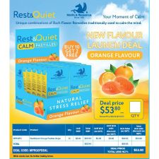 REST & QUIET ORANGE PASTILLES CDU DEAL