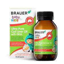 BABY & KIDS ULTRA PURE COD LIVER OIL 90Scaps