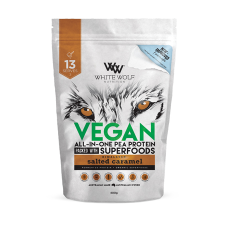 VEGAN ALL IN ONE PEA PROTEIN SALTED CARAMEL 400g