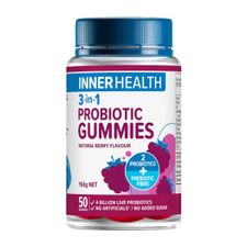 3 IN 1 PROBIOTIC GUMMIES 50Pk