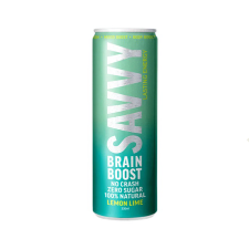 BRAIN BOOST LEMON LIME 330ml (BX12)