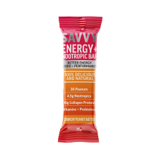 ENERGY BAR CRUNCHY PEANUT BUTTER 35g (BX10)