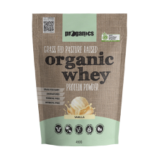 WHEY PROTEIN POWDER VANILLA ORG 450g