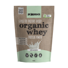 WHEY PROTEIN POWDER UNFLAVOURED ORG 450g