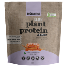 PLANT PROTEIN PLUS SALTED CARAMEL ORG 900g