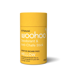 NATURAL DEODORANT & ANTI CHAFE STICK - MELLOW 60g