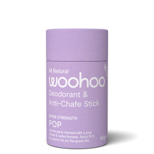 NATURAL DEODORANT & ANTI CHAFE STICK - POP 60g