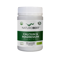 CALCIUM & MAGNESIUM PLUS K2 & D3 150g