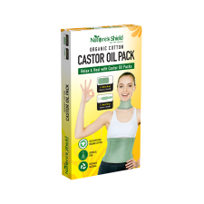 ORGANIC COTTON CASTOR OIL PACK WAIST + NECK  WRAP