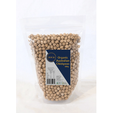 ORGANIC AUSTRALIAN CHICKPEAS 500g (BX12)