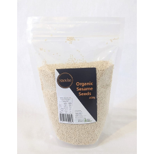 ORGANIC HULLED SESAME SEEDS 400g (BX12)