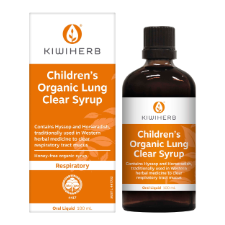 CHILDRENS ORGANIC LUNG CLEAR SYRUP 100ml