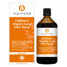 CHILDRENS ORGANIC LUNG CLEAR SYRUP 200ml