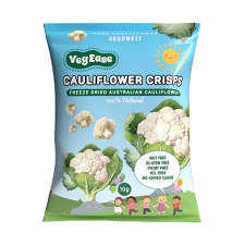 VEGEASE CAULIFLOWER CRISPS 8 X 10g