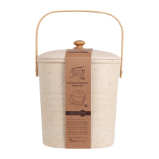 COMPOST KITCHEN WASTE BIN 6L PEBBLE