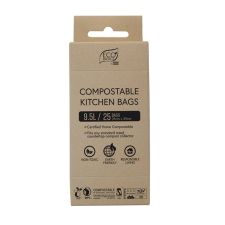 COMPOSTABLE KITCHEN BAGS 9.5L 25 BAGS PER ROLL