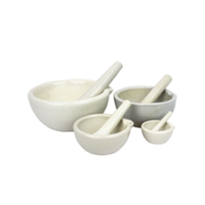 PORCELAIN MORTAR AND PESTLE 500ml