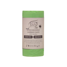 BIODEGRADABLE GARBAGE BIN BAGS 12L 20 BAGS PER ROLL