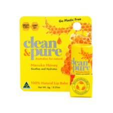 MANUKA HONEY LIP BALM 6g (HANG CARD)