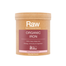 ORGANIC IRON APPLE BLACKCURRANT 100g