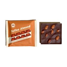 TOFFEE ALMOND DARK CHOCOLATE BLOCK 11X60g