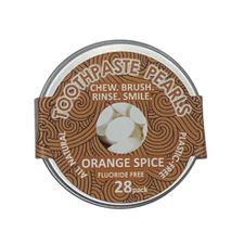 TOOTHPASTE PEARLS ORANGE SPICE TRAVEL 28Pk