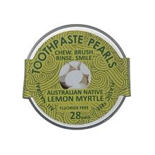 TOOTHPASTE PEARLS LEMON MYRTLE TRAVEL 28Pk