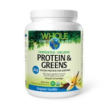 FERMENTED ORGANIC PROTEIN & GREENS VANILLA 630g