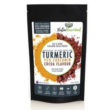 ORGANIC TURMERIC 95% CURCUMIN 100% COCOA FLAVOUR 125g