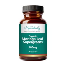 ORGANIC MORINGA LEAF SUPERGREENS 90Caps