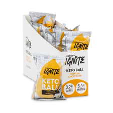 IGNITE KETO BALL VANILLA CHOC CHIP CDU 12x35g